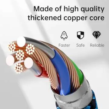 iPhone Charger [Apple MFi Certified], Lightning Cable 3Pack 6FT, Nylon Braided iPhone Charger Fast Charging Cable Compatible iPhone 14/13/12/11 Pro Max/XS MAX/XR/XS/X/8/7/6 Plus SE iPad