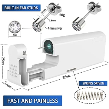 KAIQIKAIXI Kit for Safe At-Home Ear Piercing