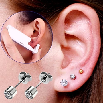 KAIQIKAIXI Kit for Safe At-Home Ear Piercing