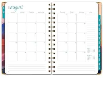 HARDCOVER Academic Planner 2024-2025 - Organize Life's Tasks