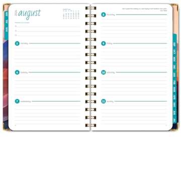 HARDCOVER Academic Planner 2024-2025 - Organize Life's Tasks