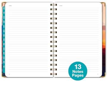 HARDCOVER Academic Planner 2024-2025 - Organize Life's Tasks