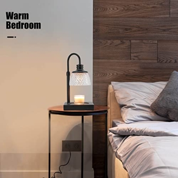 Luzdiosa Candle Warmer Lamp with Dimmer and 2 Bulbs