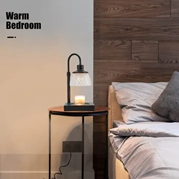 Luzdiosa Candle Warmer Lamp with Dimmer and 2 Bulbs