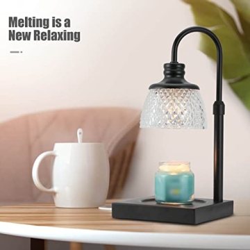 Luzdiosa Candle Warmer Lamp with Dimmer and 2 Bulbs