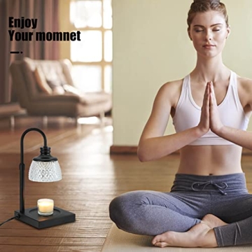 Luzdiosa Candle Warmer Lamp with Dimmer and 2 Bulbs