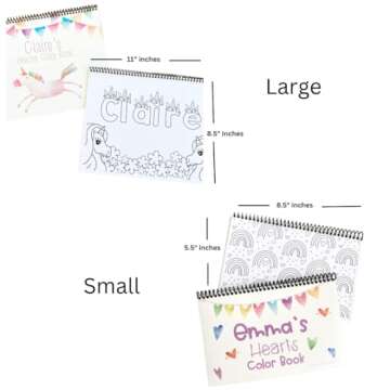 Personalized Kids Coloring Book for Unique Adventures