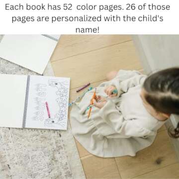 Personalized Kids Coloring Book for Unique Adventures
