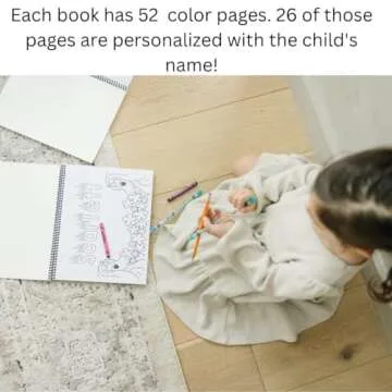 Personalized Kids Coloring Book for Unique Adventures