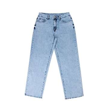 Women Baggy Y2K Jeans | Vintage Low Waisted Denim Pants