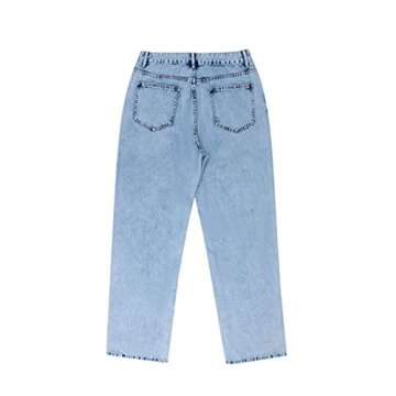 Women Baggy Y2K Jeans | Vintage Low Waisted Denim Pants