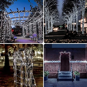 LORRYTE Solar String Lights 4-Pack 160FT 400 LED