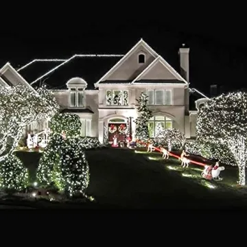 LORRYTE Solar String Lights 4-Pack 160FT 400 LED