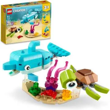 LEGO Creator Dolphin and Turtle Building Set 31128