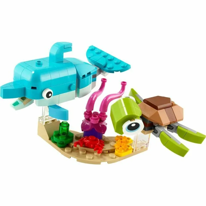 LEGO Creator Dolphin and Turtle Building Set 31128