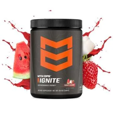 Ignite Tiger's Blood + Hydrate Strawberry Coconut Bundle - Energy & Hydration Duo