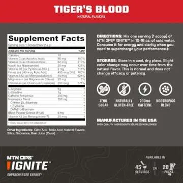 Ignite Tiger's Blood + Hydrate Bundle for Energy & Focus