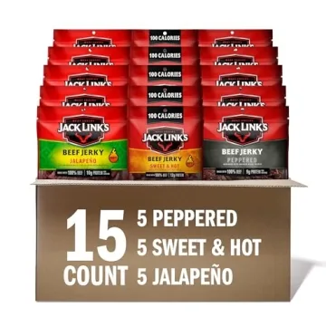 Jack Link's Bold Beef Jerky Variety Pack—Protein-Packed Snack