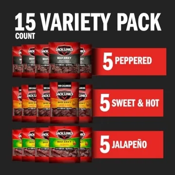 Jack Link's Beef Jerky Variety Pack for Protein Lovers