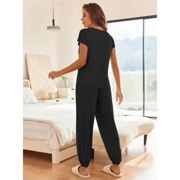Ekouaer Women's 2 Piece Loungewear Set for Comfort