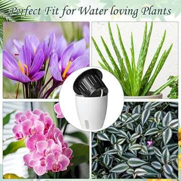 Eccliy 14 Self-Watering Indoor Plant Pots - Set of 14