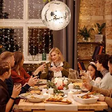 Yescom 12 Inch Disco Mirror Glass Ball for Parties
