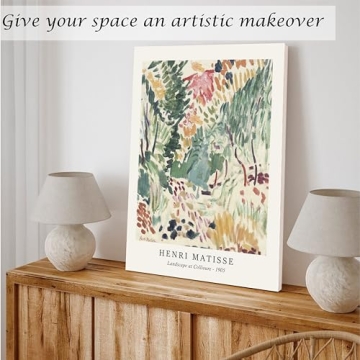 Framed Sage Green Vintage Wall Art Decor Set of 3