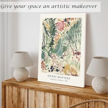 Framed Sage Green Vintage Wall Art Decor Set of 3