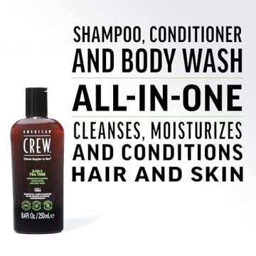 American Crew 3-in-1 Tea Tree Shampoo for Men