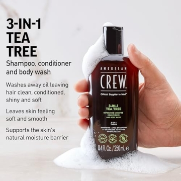 American Crew 3-in-1 Tea Tree Shampoo for Men