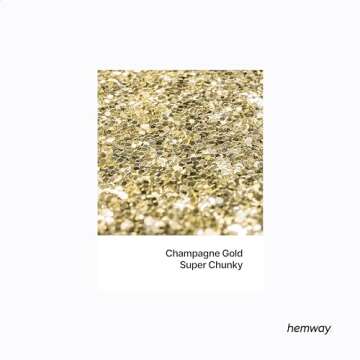 Hemway Craft Glitter Shaker 110g / 3.9oz Glitter for Arts, Crafts, Resin, Tumblers, Nails, Painting,...