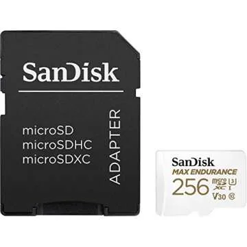 SanDisk MAX Endurance 256GB microSDXC Card for Dash Cams