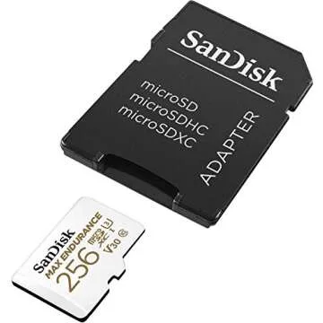 SanDisk MAX Endurance 256GB microSDXC Card for Dash Cams