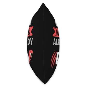 Naughty Wild & Already 40 Birthday T Rex Trex Throw Pillow