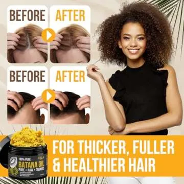 100% Pure Batana Oil from Honduras - Organic Raw Unrefined Hair Growth Oil - Natural Moisturizer for Skin and Hair - Cold Pressed Traditional Honduran Palm Nut Oil