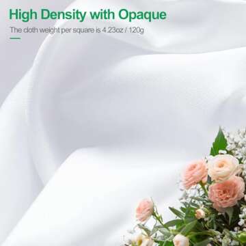 EMART 8.5x10ft White Backdrop - Professional Photography Background