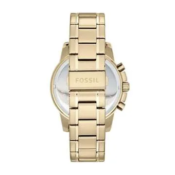 Fossil Men's Dean Chronograph Watch for Timeless Style
