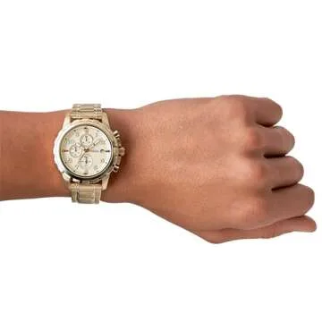 Fossil Men's Dean Chronograph Watch for Timeless Style