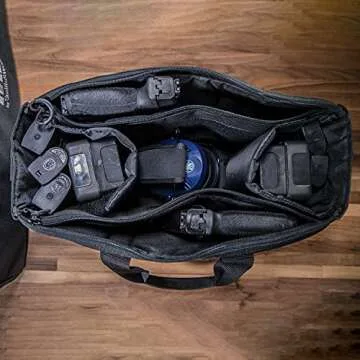 Smith & Wesson M&P Officer Tactical Range Bag with Weather Resistant Material for Shooting, Range, Storage and Transport