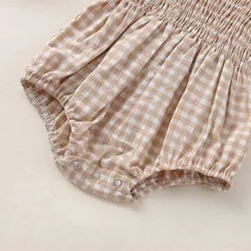 Cute Infant Baby Girls Floral Cotton Romper & Headband