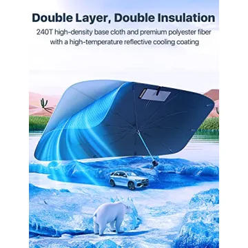 2024 DesertWest Sun Shade Umbrella for Ultimate UV Protection