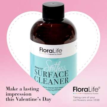 Floralife Surface Cleaner - Gentle Multi-Surface Cleaner Spray for Flower Vases and Tools - 8oz