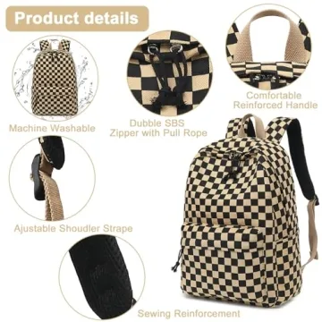 Bluboon Backpack for School Girls Backpack Cute Corduroy Bookbag Kids Backpack Laptop Backpack Gifts for Women