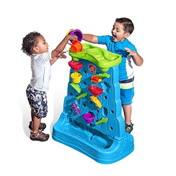 Step2 Waterfall Discovery Wall - Ultimate Kids Water & Sand Sensory Table