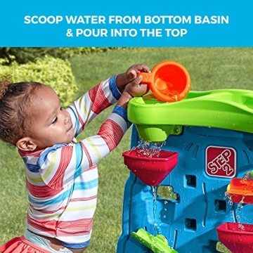 Step2 Waterfall Discovery Wall Kids Sensory Activity Table