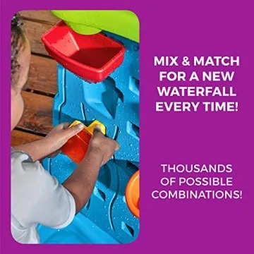 Step2 Waterfall Discovery Wall Kids Sensory Activity Table