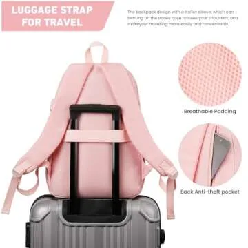 Stylish KROSIAS School Backpack for Teens and Women