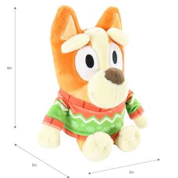 Animal Adventure - Bluey - 8” Mini Bingo Plush - Officially Licensed Collectible Plush