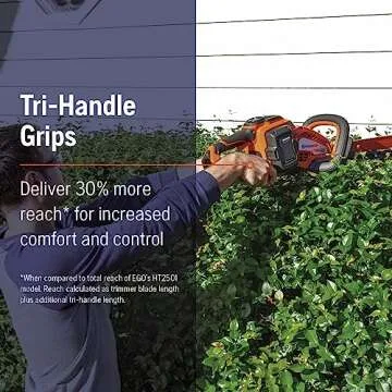 Husqvarna 970592602 320iHD60 42V Hedge Master Brushless Lithium-Ion 24 in. Cordless Hedge Trimmer Ki...