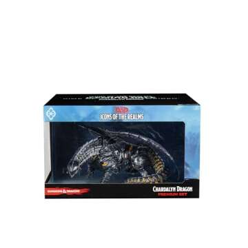 WizKids D&D Icons of The Realms: Icewind Dale: Rime of The Frostmaiden - Chardalyn Dragon Premium Fi...